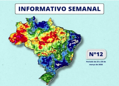 INMET divulga previsão para semana de 23 a 30 de março de 2026