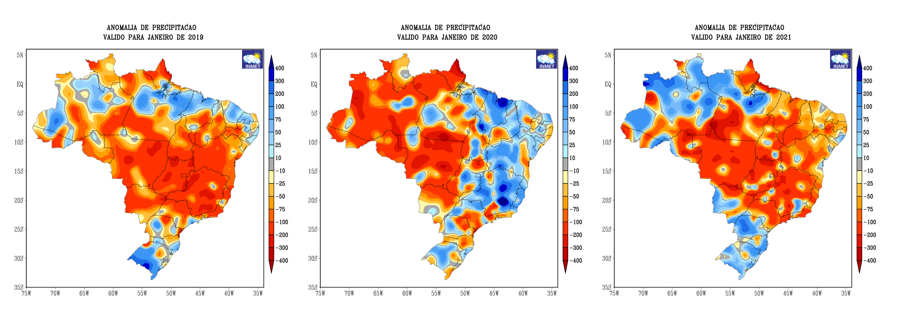 Levantamento realizado pelo INMET aponta para diminuição das chuvas nos últimos anos na Bacia do Paraná