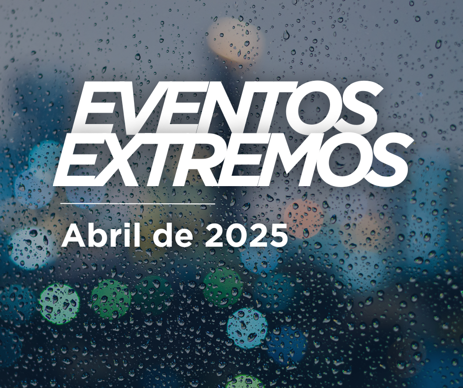 EVENTOS EXTREMOS: chuvas em abril foram acima da média nas regiões Centro-Oeste e Sudeste