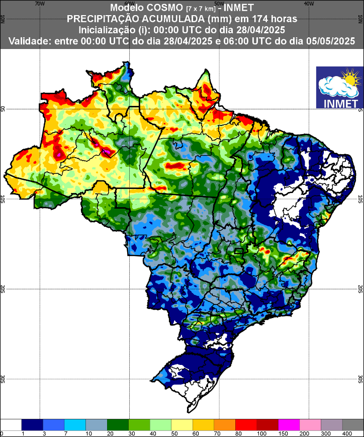 INMET divulga o Informativo Meteorológico nº 15/25