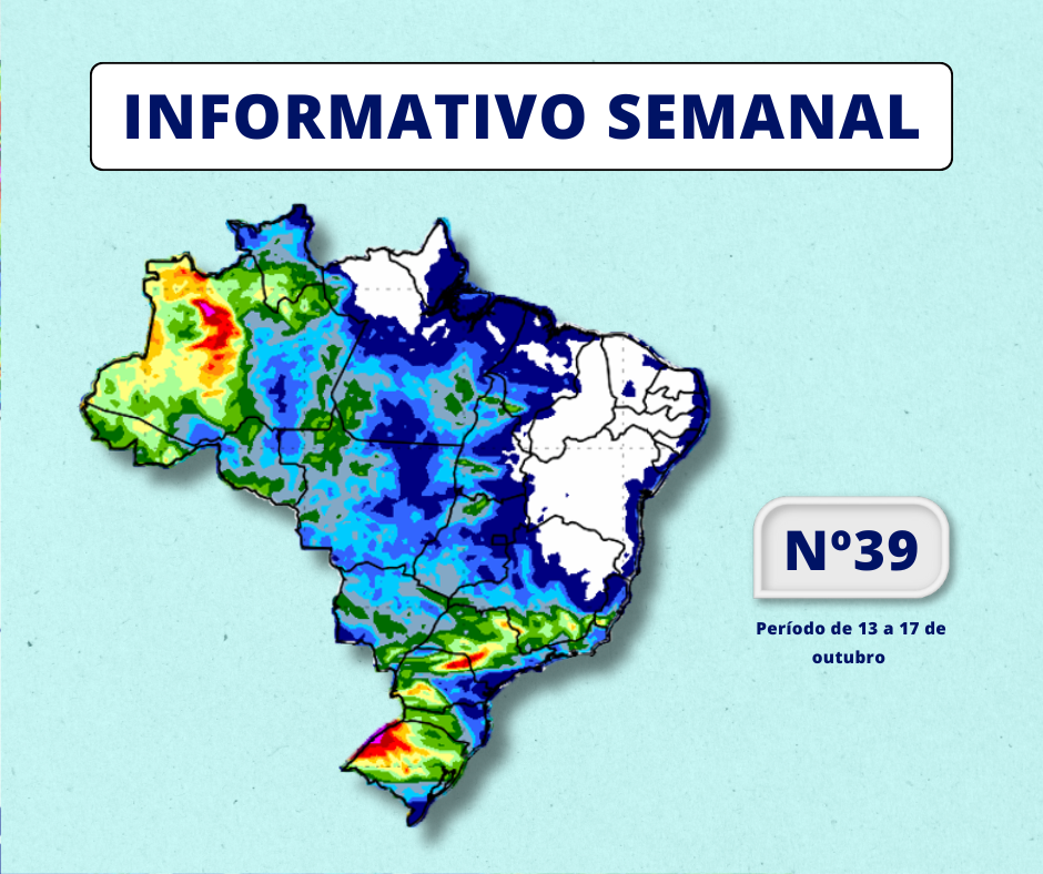 INMET divulga previsão para semana de 13 a 17 de outubro