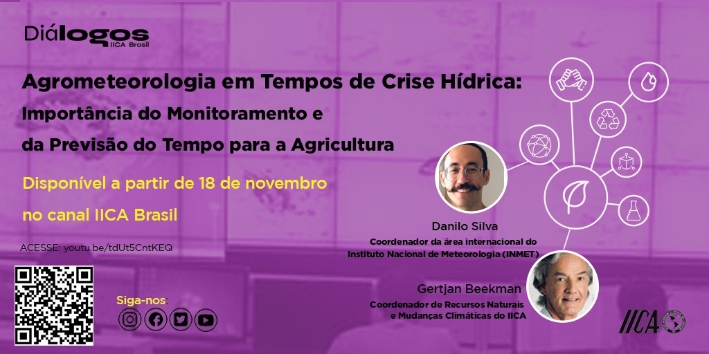 INMET participa da Iniciativa Diálogos IICA BRASIL