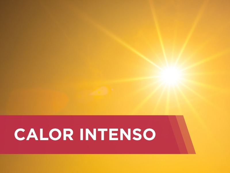 Calor intenso e registros acima dos 40 °C em nove estados marcam o domingo (27) e a segunda-feira (28) no Brasil