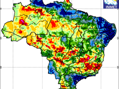 Sábado amanhece nublado, garoando e Inmet prevê trovoadas - Meio