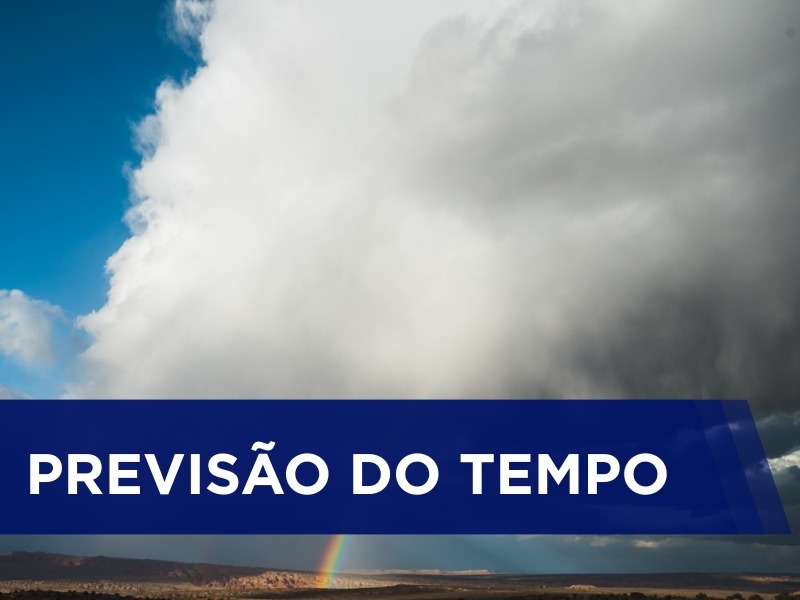Previsão para terça (26) e quarta (27): Sul tem variações de temperatura e chuvas se concentram na faixa Norte-Nordeste