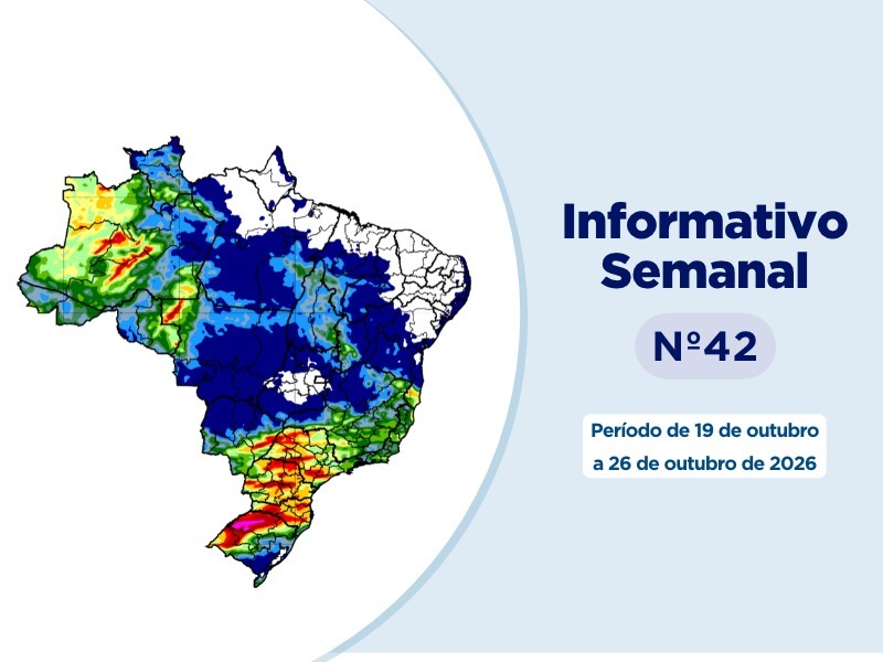 INMET divulga previsão para semana de 19 a 26 de outubro de 2026