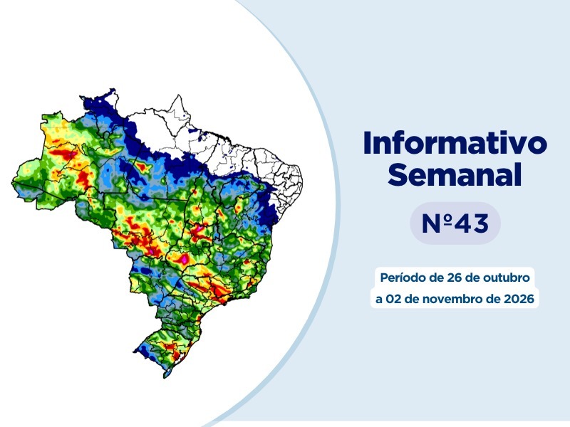 INMET divulga previsão para semana de 26 de outubro a 02 de novembro de 2026