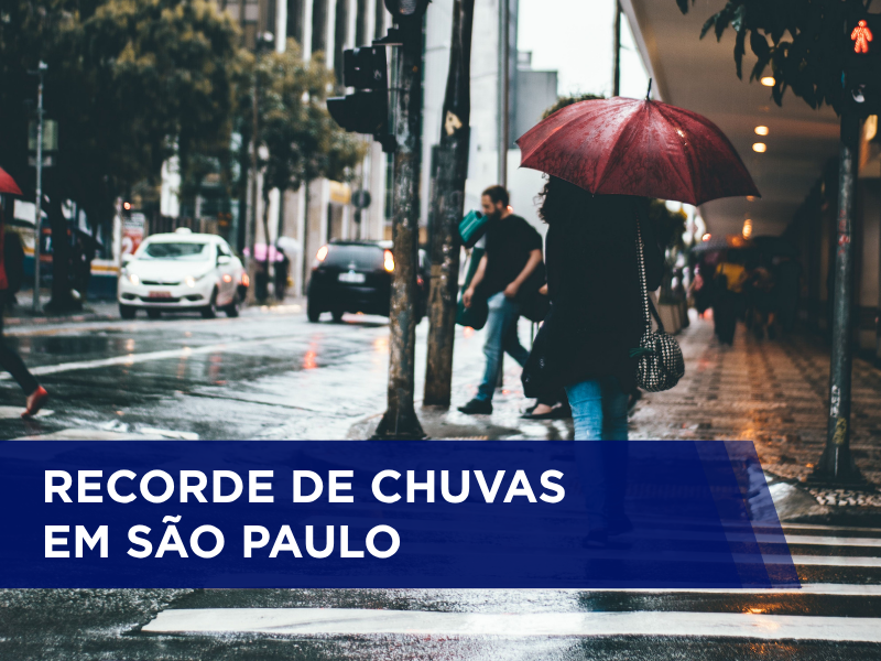 São Paulo registra recordes de chuva nos primeiros 14 dias de setembro