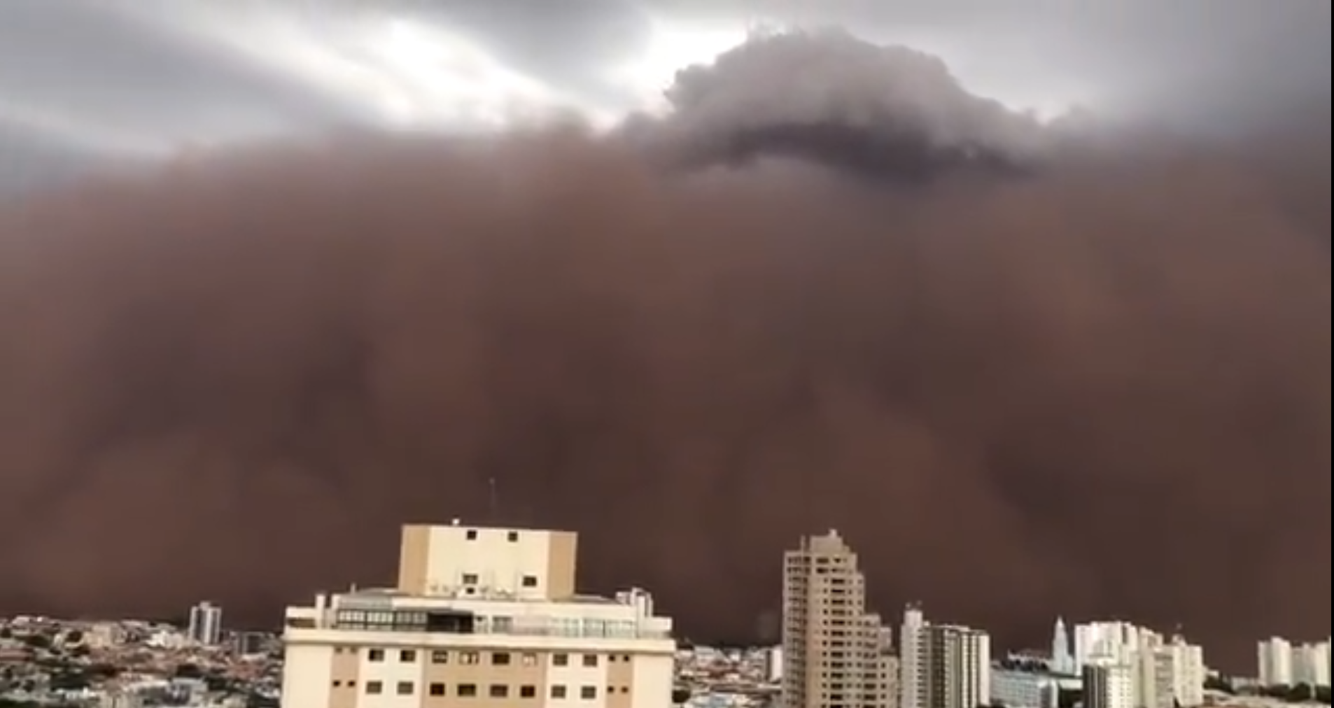 INMET explica a tempestade de poeira ocorrida no Sudeste no último domingo (26).