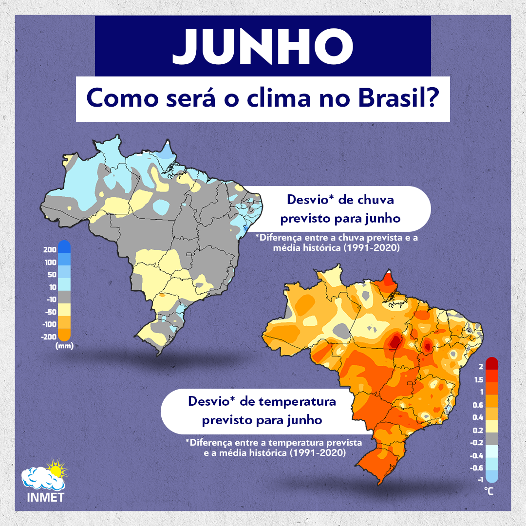 Junho: como será o clima no Brasil?